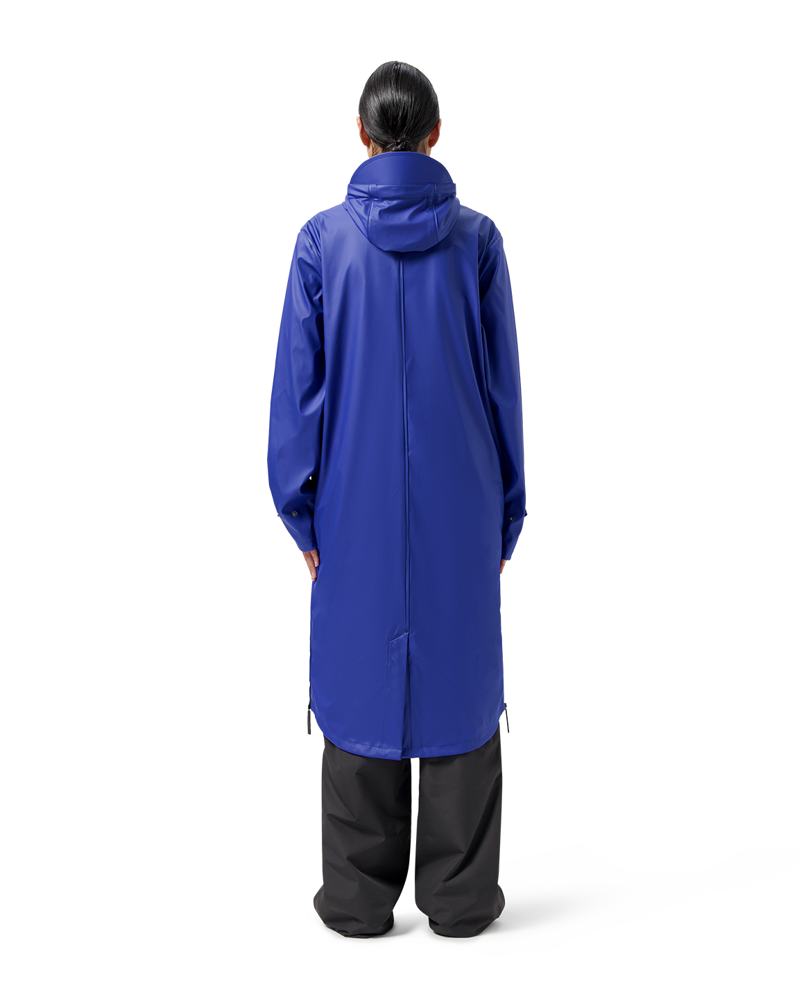 Regenjas met capuchon met klep hotsell